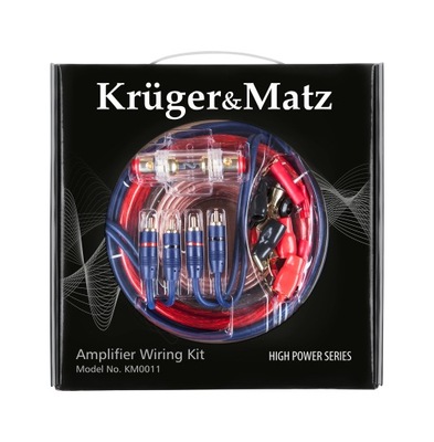 Zestaw kabli do wzmacniacza Kruger&Matz KM0011