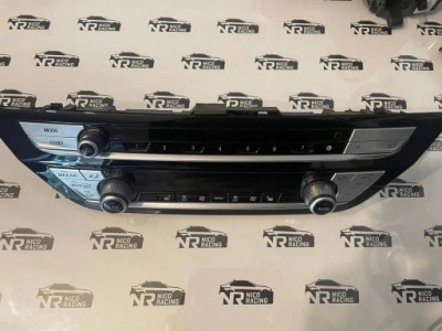 Панель кондиціонера радіо bmw 5 g30 g31 6gt g32 9495839 фото №1