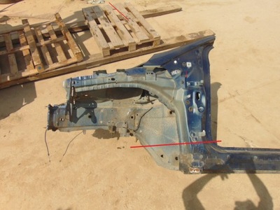 Чверть ліва лонжерон передня ford focus mk3 фото №1