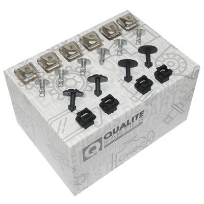 Кліпса гвинт пластина захист двигуна набір audi a4 фото №1