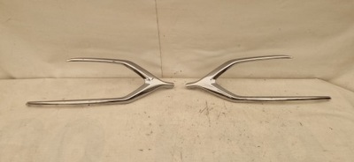 Mitsubishi space star ii 2 lift молдинг хром бампера перед права фото №1