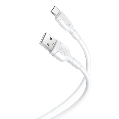 Kabel XO USB - USB typ C 1 m biały