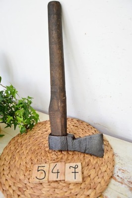 Oryg. Stary kuty topór toporek siekiera 1,4kg