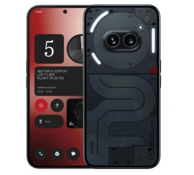 Nothing phone 2a 128GB ブラック　未開封 Smartfon Nothing Phone (2a) 8 GB / 128 GB 5G czarny • Cena, Opinie