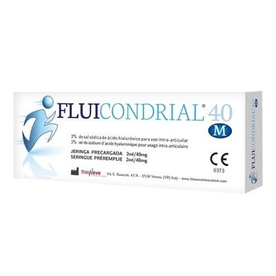 Fluicondrial M 40 mg KWAS HIALURONOWY INIEKCJA