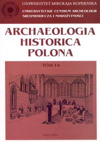 Archeologia t.14 Archaelogika historica Polona UMK