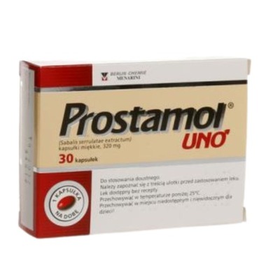 PROSTAMOL UNO 30 kapsułek prostata oddawanie moczu
