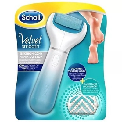 SCHOLL VELVET SMOOTH ELEKTRONICZNY PILNIK DO STÓP