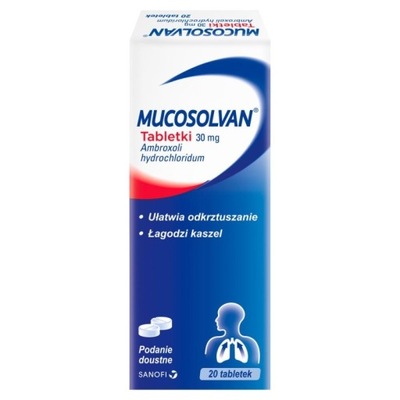 Mucosolvan, 20 tabl.