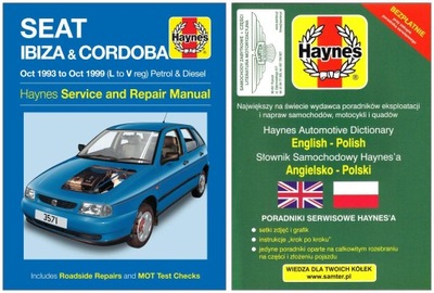 SEAT IBIZA CORDOBA (1993-1999) MANUAL REPARACIÓN HAYNES +GRATIS 24H  