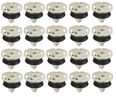 20x клипса обивка дверь peugeot 208 308 5008 фото №1