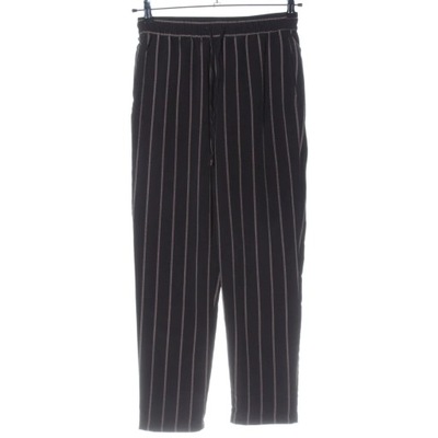H&M Spodnie wiązane w talii Rozm. EU 36 czarny