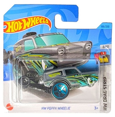 Hot Wheels 2023 HW Poppa Wheelie (HKK06)