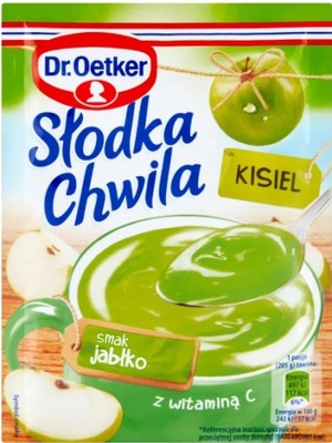 Dr. Oetker Słodka Chwila Kisiel Jabłko 30 g