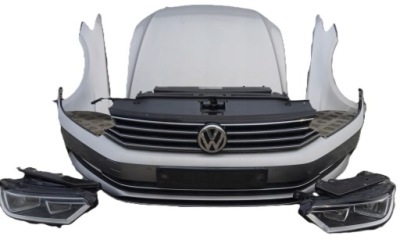 Перед kompletny капот бампер крила pas передній vw passat b8 lb7w фото №1