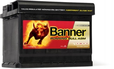 BATTERY BANNER BULL BOCHNIA 92AH 850A AGM  