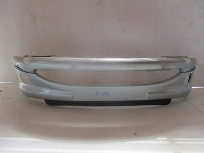 Бампер peugeot 206 голый перед передний фото №1
