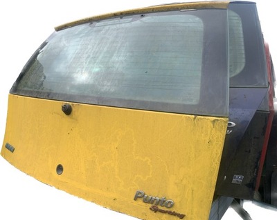 Fiat punto 2 ii крышка багажника задняя sporting жёлтый фото №1