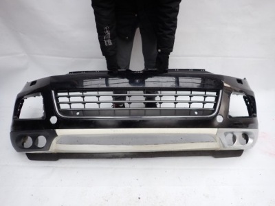 Vw touareg ii 2 10-14 бампер перед передний pdc spr фото №1