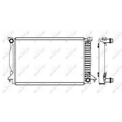 RADUADOR AUDI A4 00- 04. A4 04-  