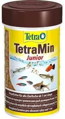 TETRA Min Junior pokarm w postaci płatków dla ryb ozdobnych 100 ml