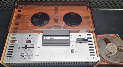 KULTOWY MAGNETOFON SZPULOWYY UNITRA ZK 127