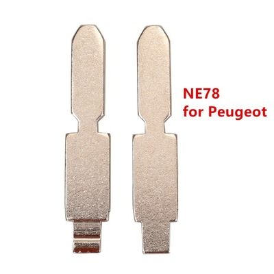 10pcs NE78 Flip Car Key Blade For Citroen For Peugeot Triumph KD Met~25903