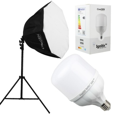 ReLED Zestaw Oświetleniowy LED z Softboxem Octa60