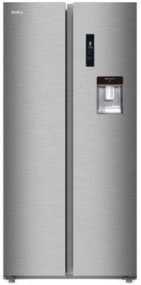 Lodówka side by side Amica FY5079.3DFXBI NoFrost Dyspenser wody IceMaker