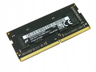 4 GB RAM DDR4 SODIMM 2666 MHz MICRON