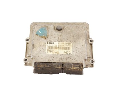 UNIDAD DE CONTROL COMPUTADOR ECU 55187571 0281011398 1039S02357 19242AED FIAT BOSCH  