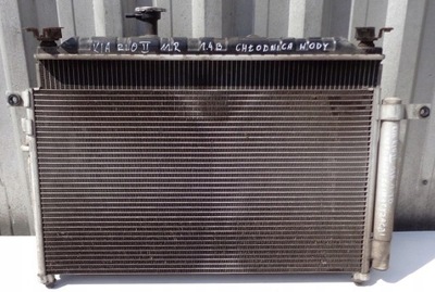 Kia rio ii lift 1.4 комплект радиатор вентилятор фото №1