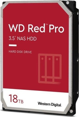 HDD WD RED PRO 18TB SATA III 7200RPM (WD181KFGX)