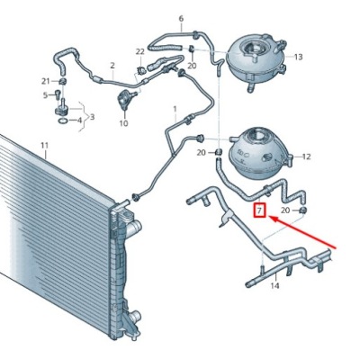 Audi q5 fy двигатель вентиляционный клапан line 80a121081dp original фото №1