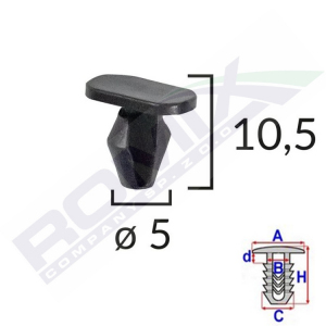 SPAUSTELIS SANDARIKLIAI DURYS CITROEN PEUGEOT C60595 ROMIX 10 VNT. 