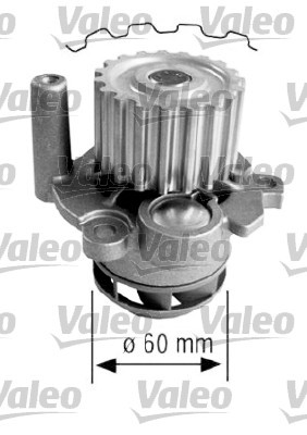 PUMP WATER VW POLO 01-, SKODA FABIA 99-, GOLF 03-  