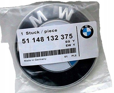 Emblemat znaczek BMW na maskę 82 mm