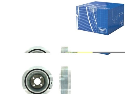 Шкив коленчатого вала коленчатого iveco daily iv fiat duc фото №1