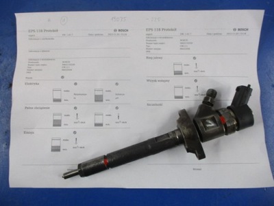 CITROEN PEUGEOT 1.6HDI ФОРСУНКА BOSCH 0445110259 TESTOWANY