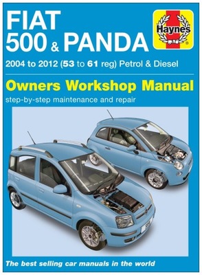 Fiat 500 & Panda (2004-2012) instrukcja napraw Haynes 24h