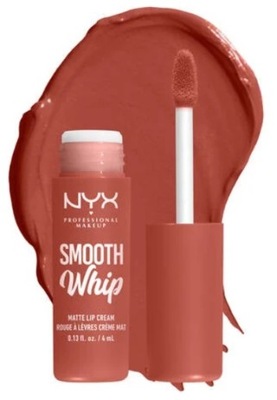 NYX SMOOTH WHIP Matowa pomadka 07 PUSHIN CUSHION