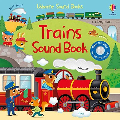 TRAINS SOUND BOOK - Sam Taplin (KSIĄŻKA)