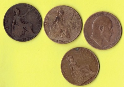 Wielka Brytania 1 Penny 1903 r.
