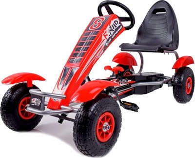 GOKART NA PEDAŁY POMPOWANE KOŁA OBC. 60kg