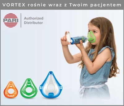 Komora inhalacyjna Vortex z maską 0-2