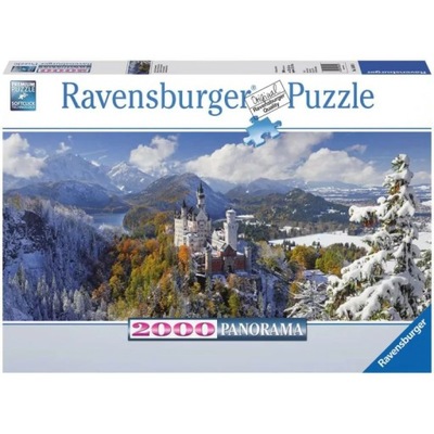 Puzzle Ravensburger superpuzzle_pl 2000 elementów Zamek Neuschwanstein