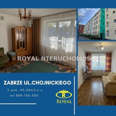 Mieszkanie, Zabrze, Centrum, 45 m²