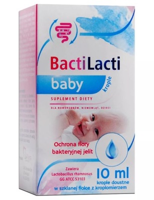 BACTILACTI BABY 10 ml krople probiotyk dla dzieci