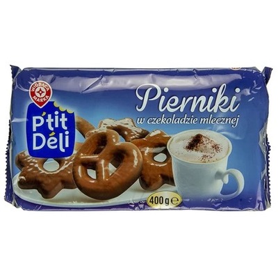 WM P'TIT DELI PIERNIKI W CZEKOLADZIE MLECZNEJ