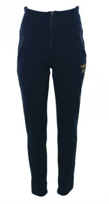 SPODNIE DAMSKIE AERONAUTICA MILITARE BLU NAVY r. M